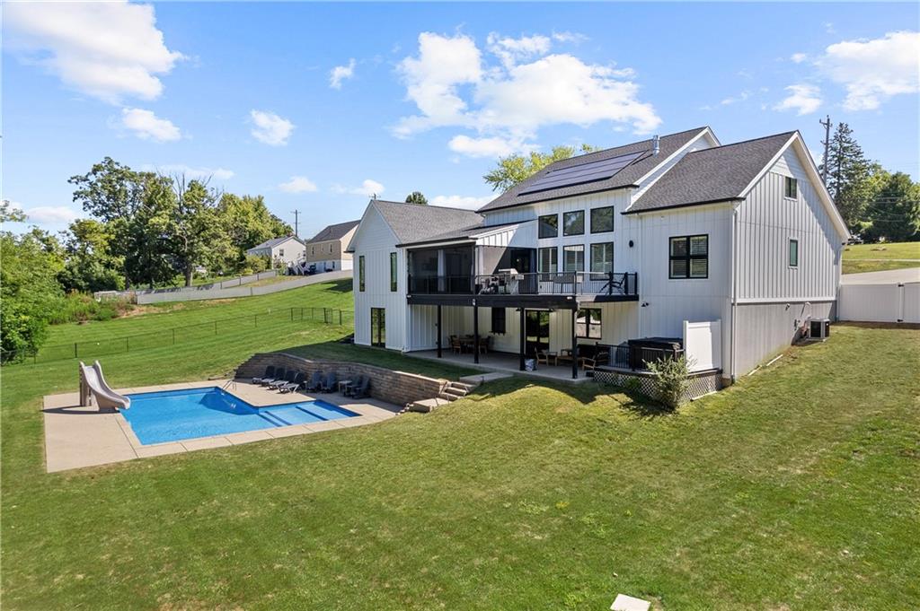 211 McMichael Road Carnegie, PA 15106 - Photo 46 of 50 a view of a house with backyard sitting area and garden