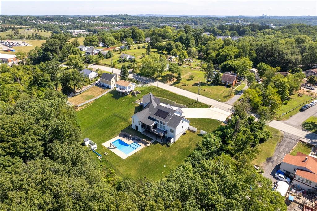 211 McMichael Road Carnegie, PA 15106 - Photo 49 of 50 an aerial view of a house with a yard