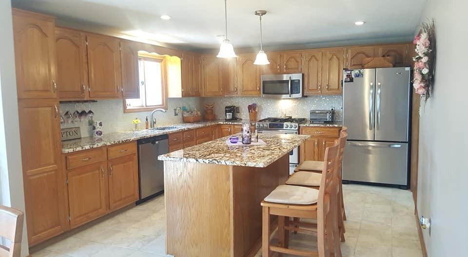 19 Dukes Brook Road Plympton, MA 02367 - Photo 5 of 37 kitchen with island