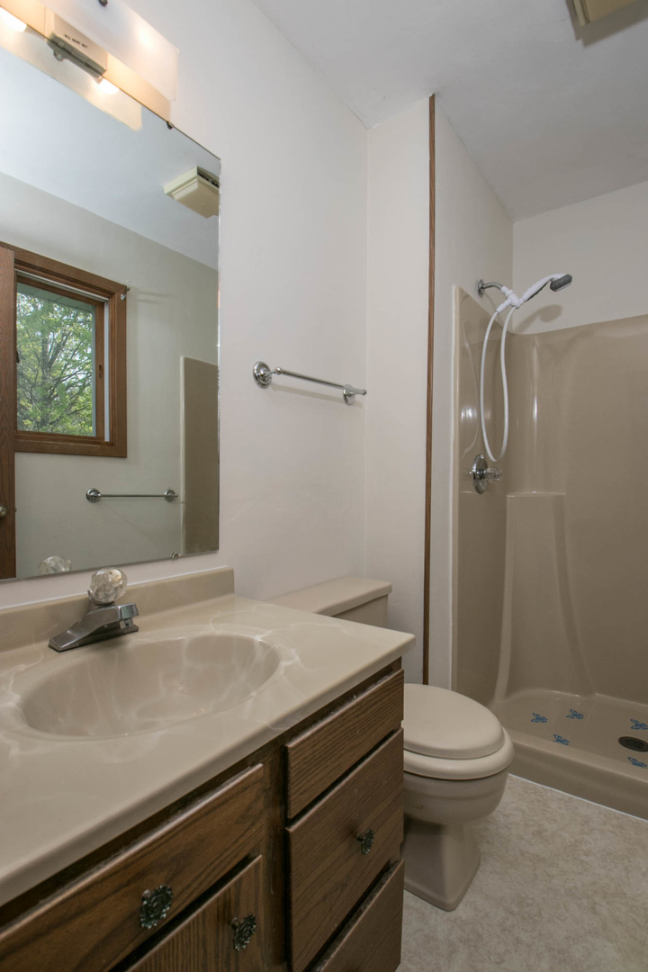 118 Newport Road Lake Summerset, IL 61019 - Photo 14 of 34 a bathroom with a sink a toilet and shower