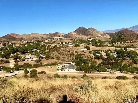 a view of city and mountain