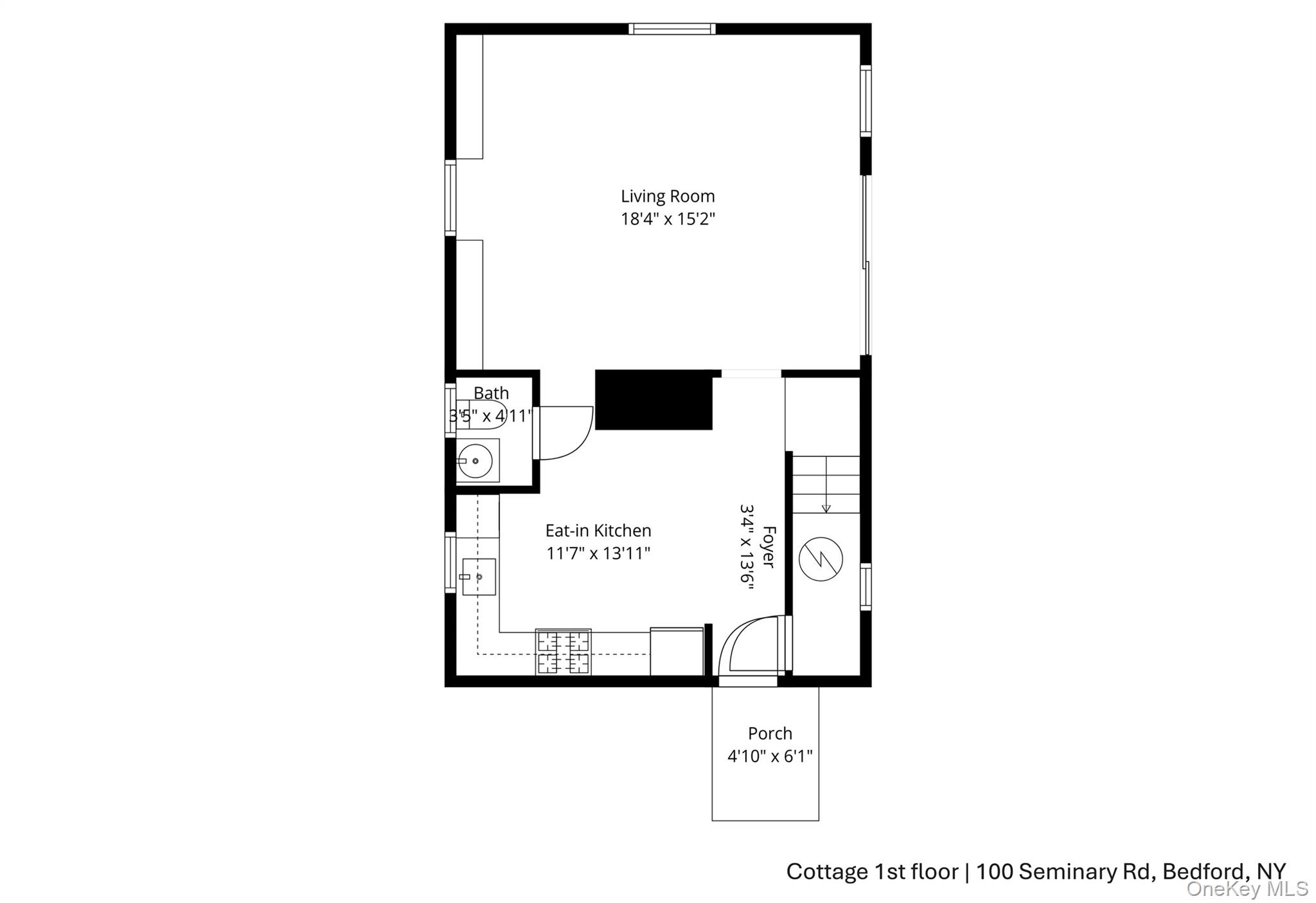 100 Seminary Road Bedford, NY 10506 - Photo 33 of 36 Cottage 1st floor