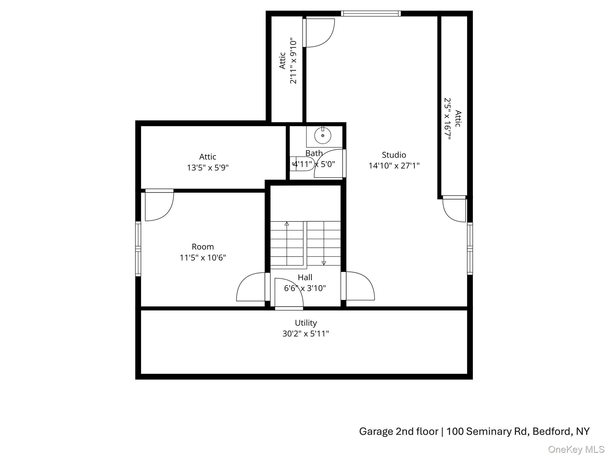 100 Seminary Road Bedford, NY 10506 - Photo 36 of 36 Garage 2nd floor