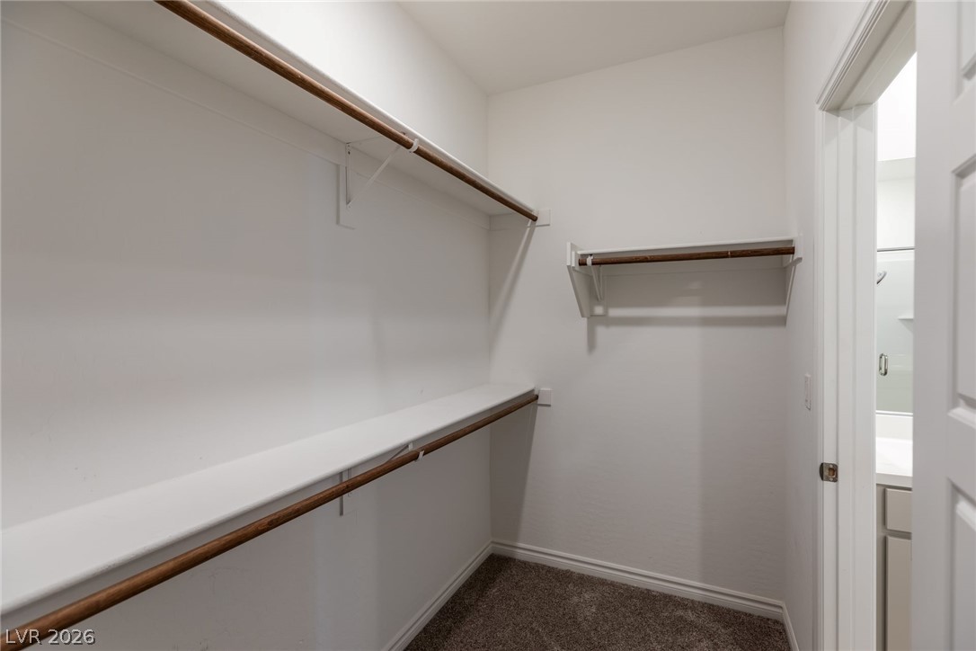 2555 Hampton Road, Unit 8206 Henderson, NV 89052 - Photo 18 of 35 This spacious walk-in closet offers ample storage and direct access to an adjoining bathroom.