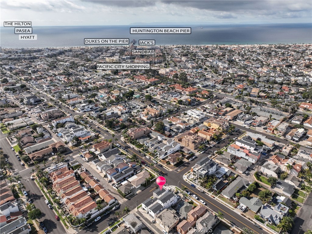 1002 Huntington Street Huntington Beach, CA 92648 - Photo 43 of 43 a city view with tall buildings
