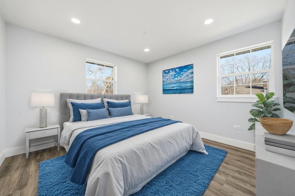 2112 Market Street Blue Island, IL 60406 - Photo 26 of 55 a bedroom with bed and window