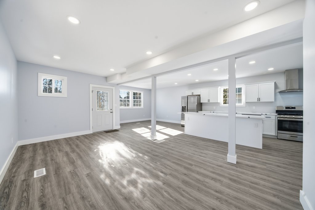 2112 Market Street Blue Island, IL 60406 - Photo 3 of 55 a view of kitchen with cabinets and wooden floor