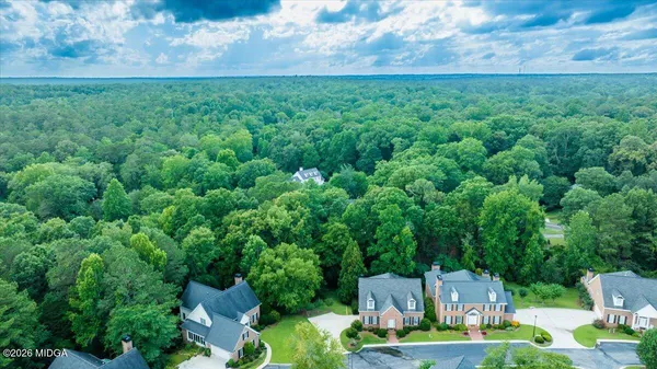 a view of yard with green space