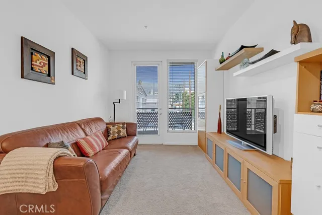 a view of a balcony with a chair