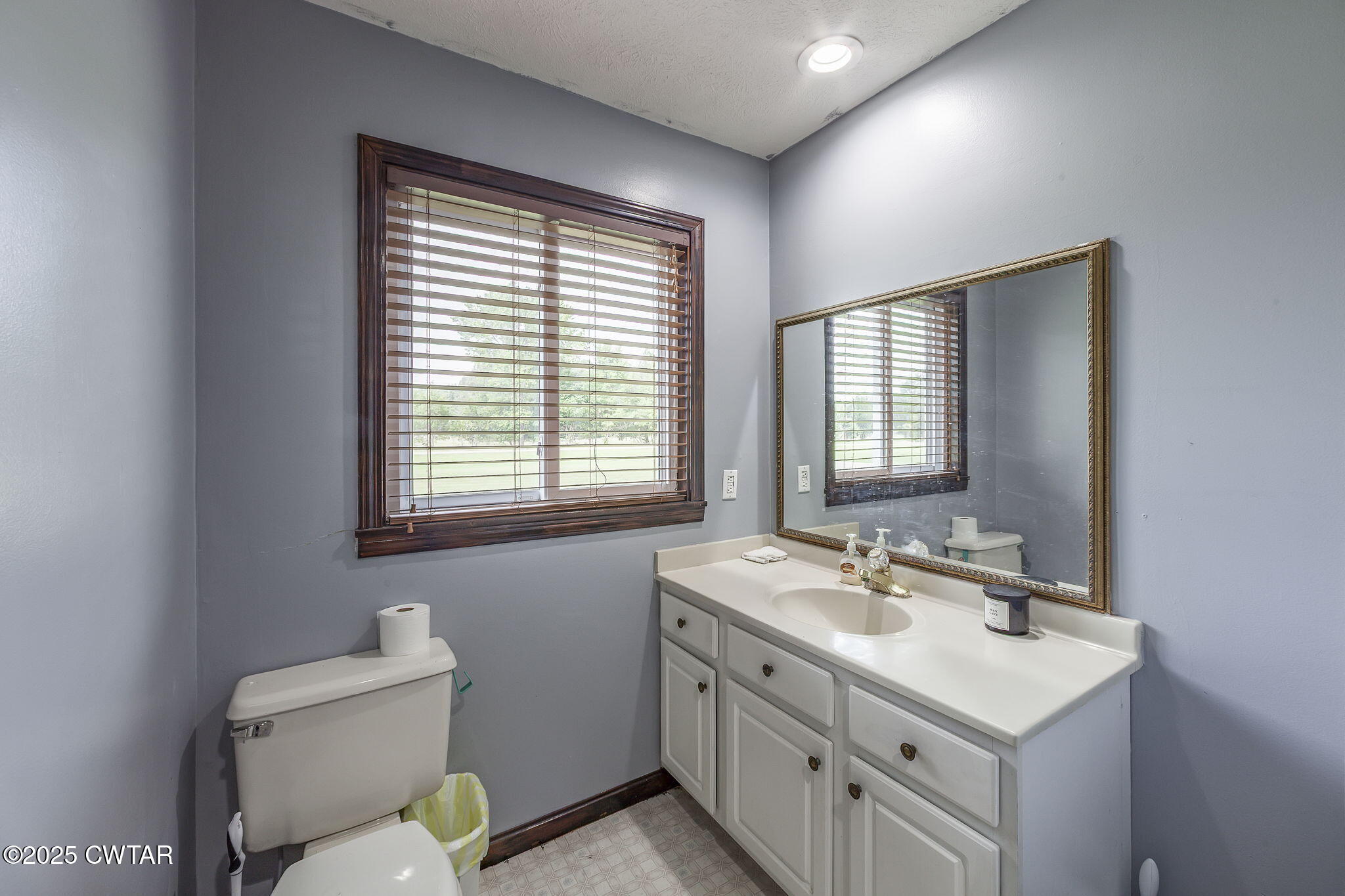 499 Diamond Grove Road Beech Bluff, TN 38313 - Photo 21 of 28 a bathroom with a sink toilet vanity and window
