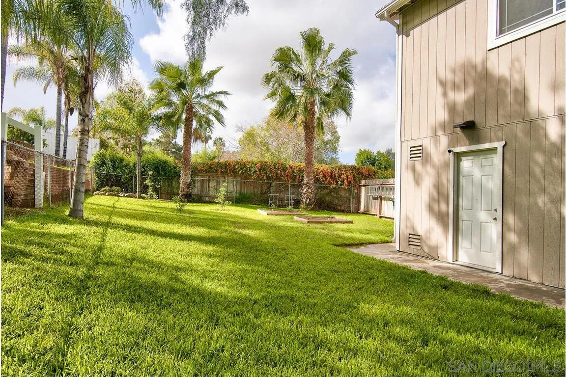 9399 Weber Court Spring Valley, CA 91977 - Photo 34 of 41 a view of a yard with palm trees