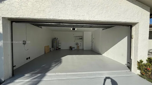 a view of backyard with green space