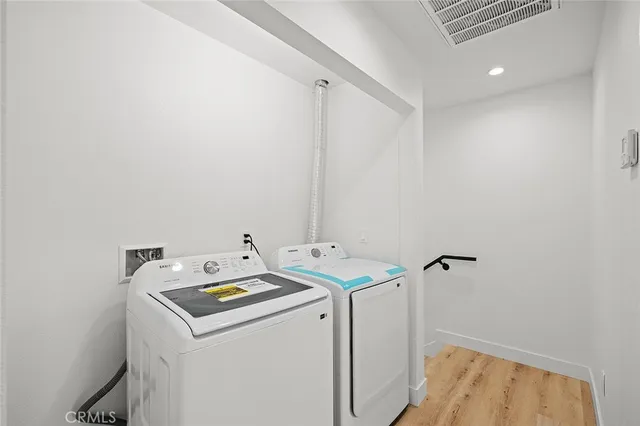 a view of storage and utility room