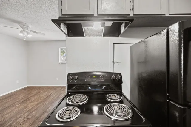 a close view of washer and dryer