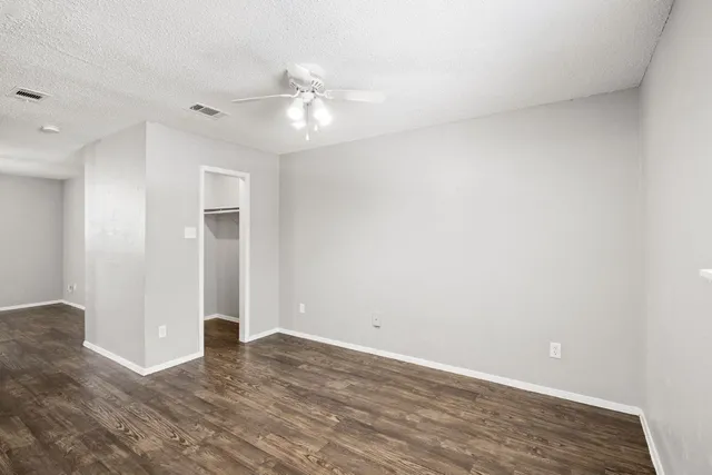 wooden floor in an empty room