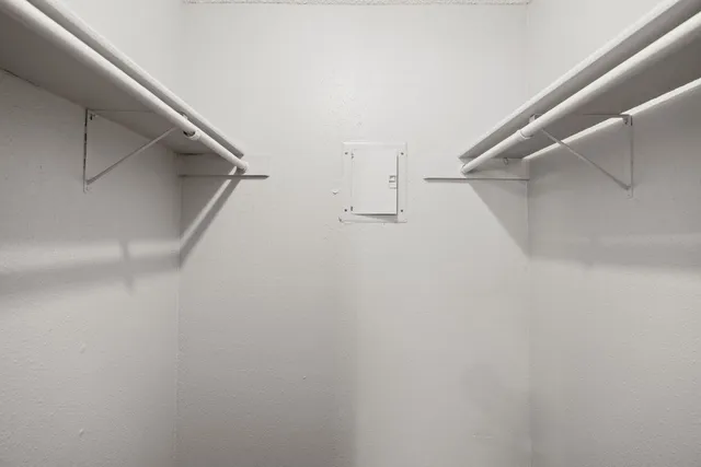 a view of walk in closet