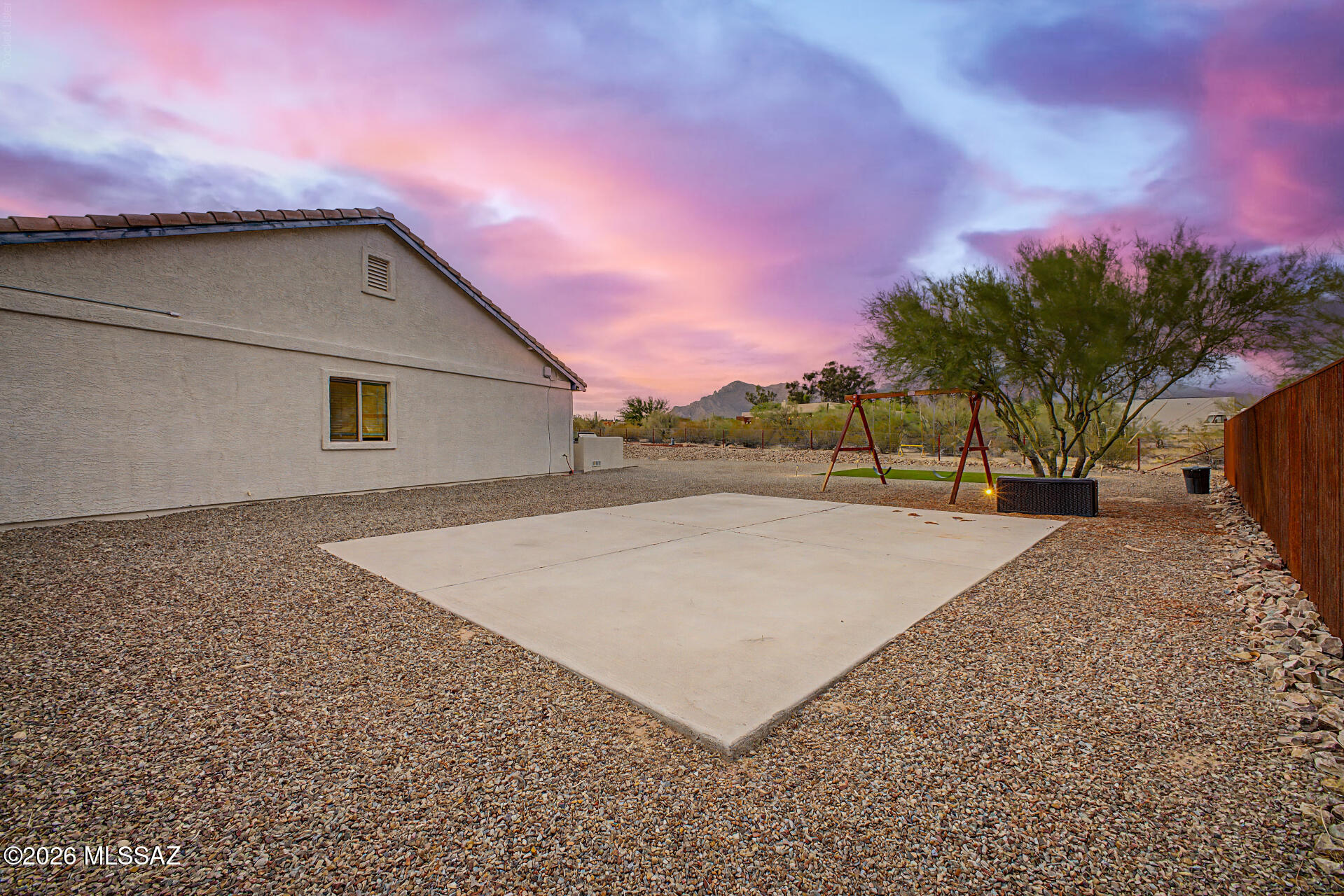 1146 West Las Lomitas Road Tucson, AZ 85704 - Photo 41 of 50 Concrete slab on sideyard