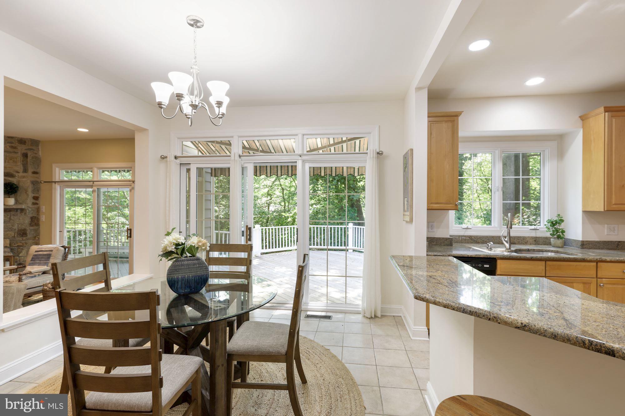 9448 Seven Locks Road Bethesda, MD 20817 - Photo 20 of 46 Kitchen - Family Room nearby, Breakfast area