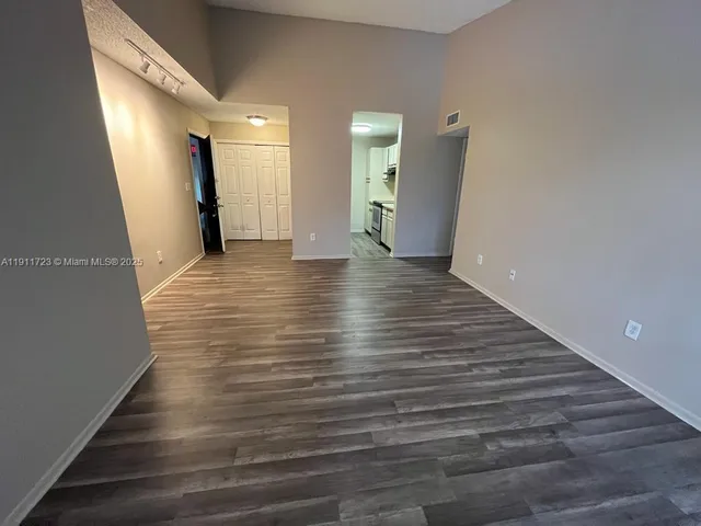 wooden floor in an empty room