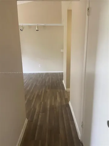 view of wooden floor