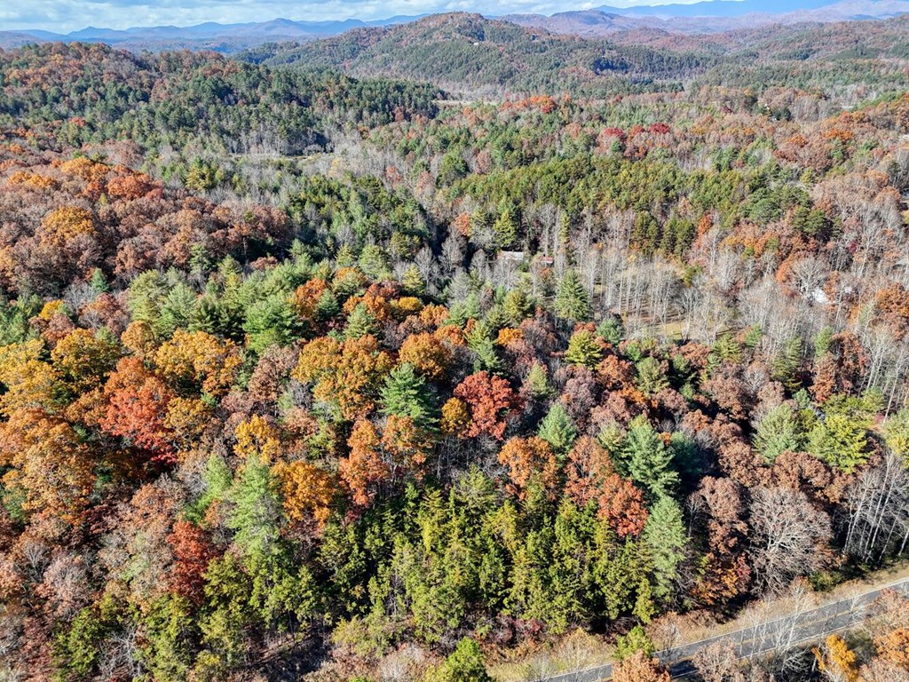 2.28-ac Midway Creek Road Murphy, NC 28906 - Photo 14 of 15 an aerial view of a houses with a lush green hillside
