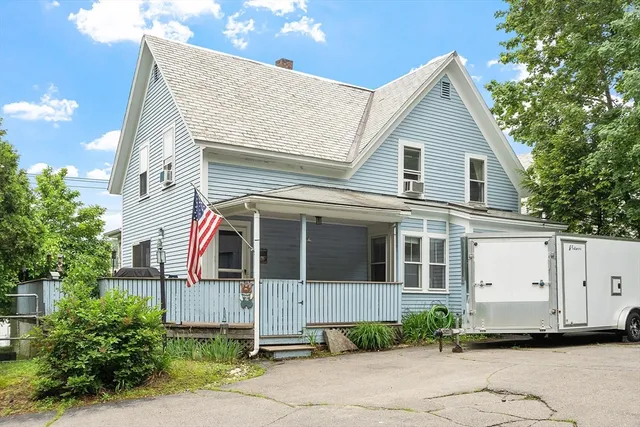 a view of front a house