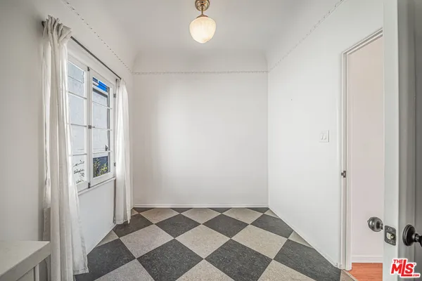 a view of a walk in closet