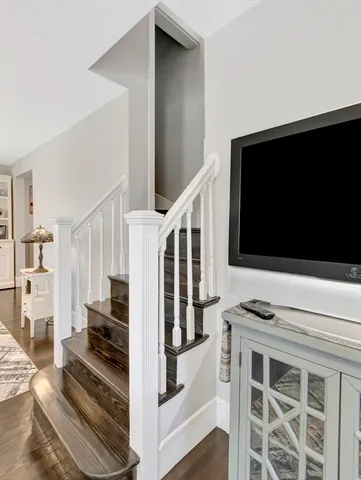 a room with gym equipment and a large window