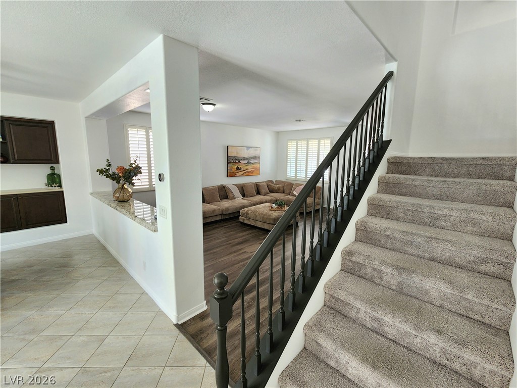 2743 Peekskill Avenue Henderson, NV 89052 - Photo 17 of 51 This inviting interior features elegant flooring and a well-designed stairway for seamless flow.