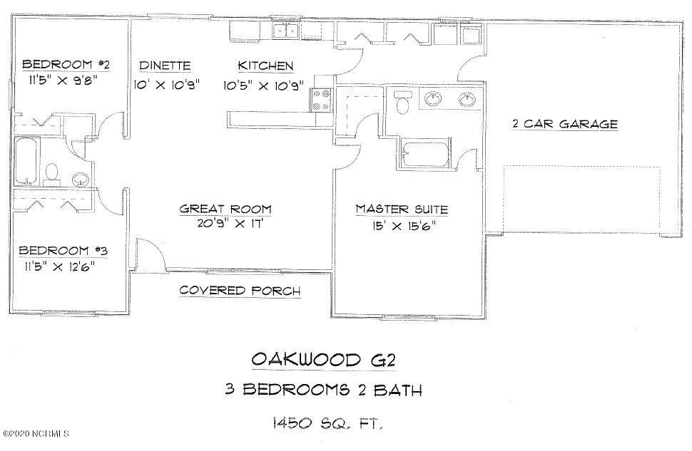 98 Pond Road Rocky Point, NC 28457 - Photo 1 of 1 Floor Plan