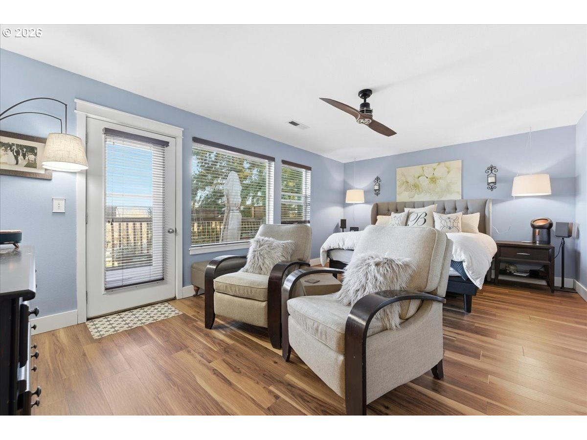 21601 Northeast Willow Glen Road Fairview, OR 97024 - Photo 22 of 48 a living room with furniture and a large window