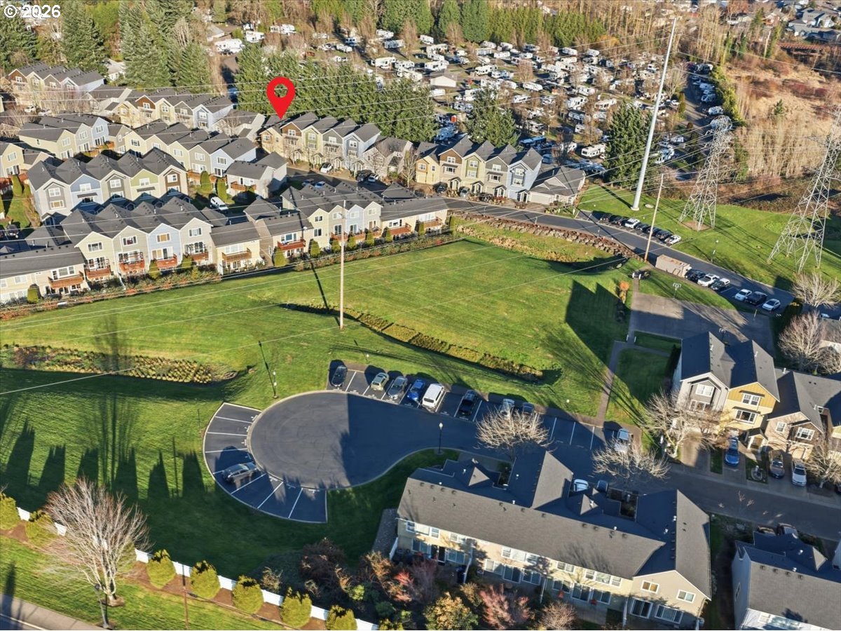 21601 Northeast Willow Glen Road Fairview, OR 97024 - Photo 42 of 48 aerial view of a house with a lake view