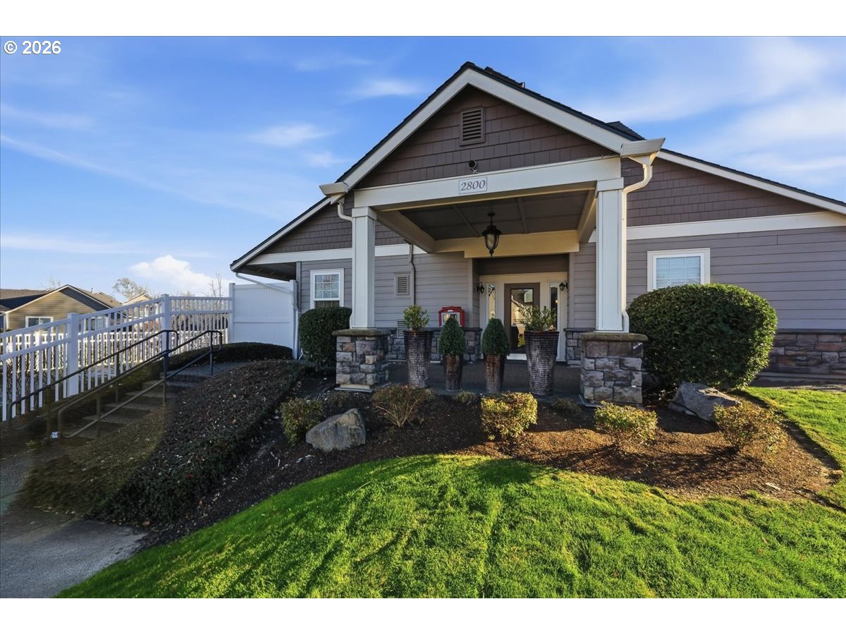 21601 Northeast Willow Glen Road Fairview, OR 97024 - Photo 45 of 48 a view of a chair and table in backyard of the house