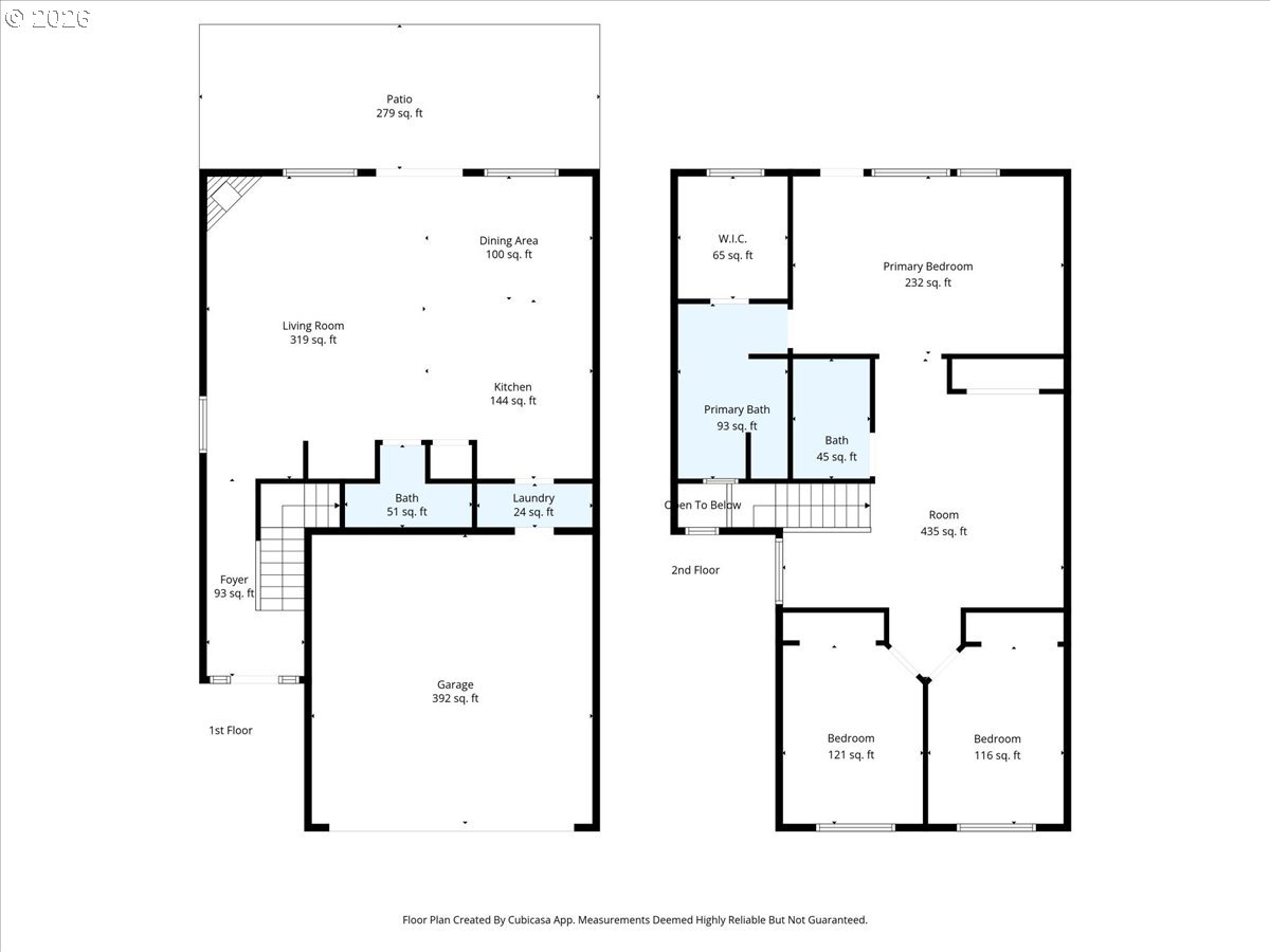 21601 Northeast Willow Glen Road Fairview, OR 97024 - Photo 48 of 48 a picture of floor plan