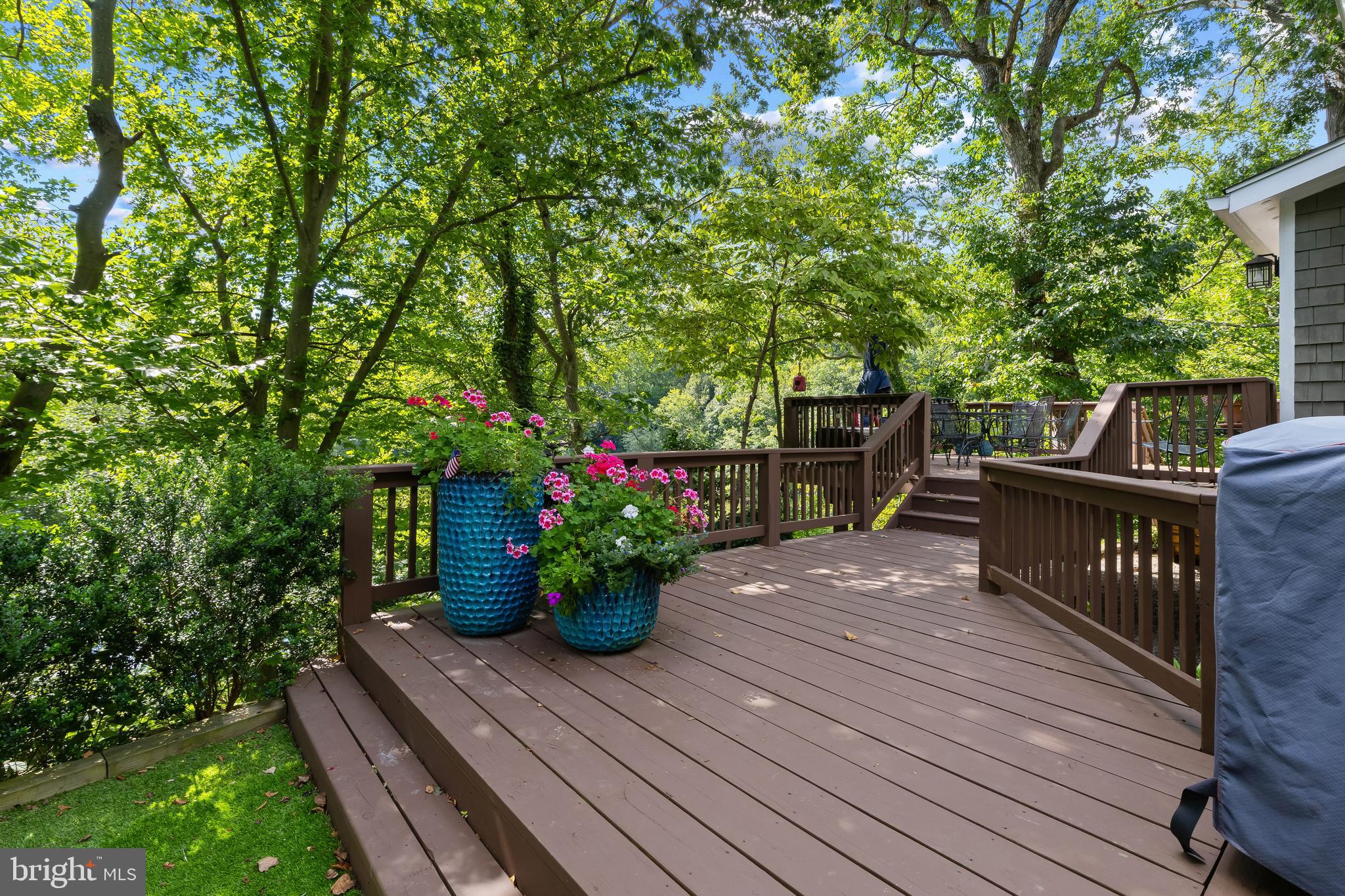 1428 Ravine Way Arnold, MD 21012 - Photo 12 of 43 a view of a deck with furniture and garden