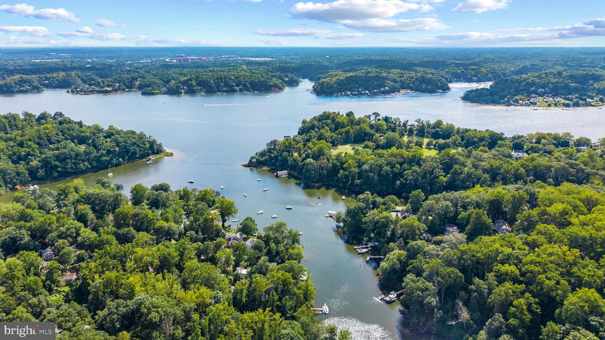 1428 Ravine Way Arnold, MD 21012 - Photo 3 of 43 an aerial view of a houses with ocean view