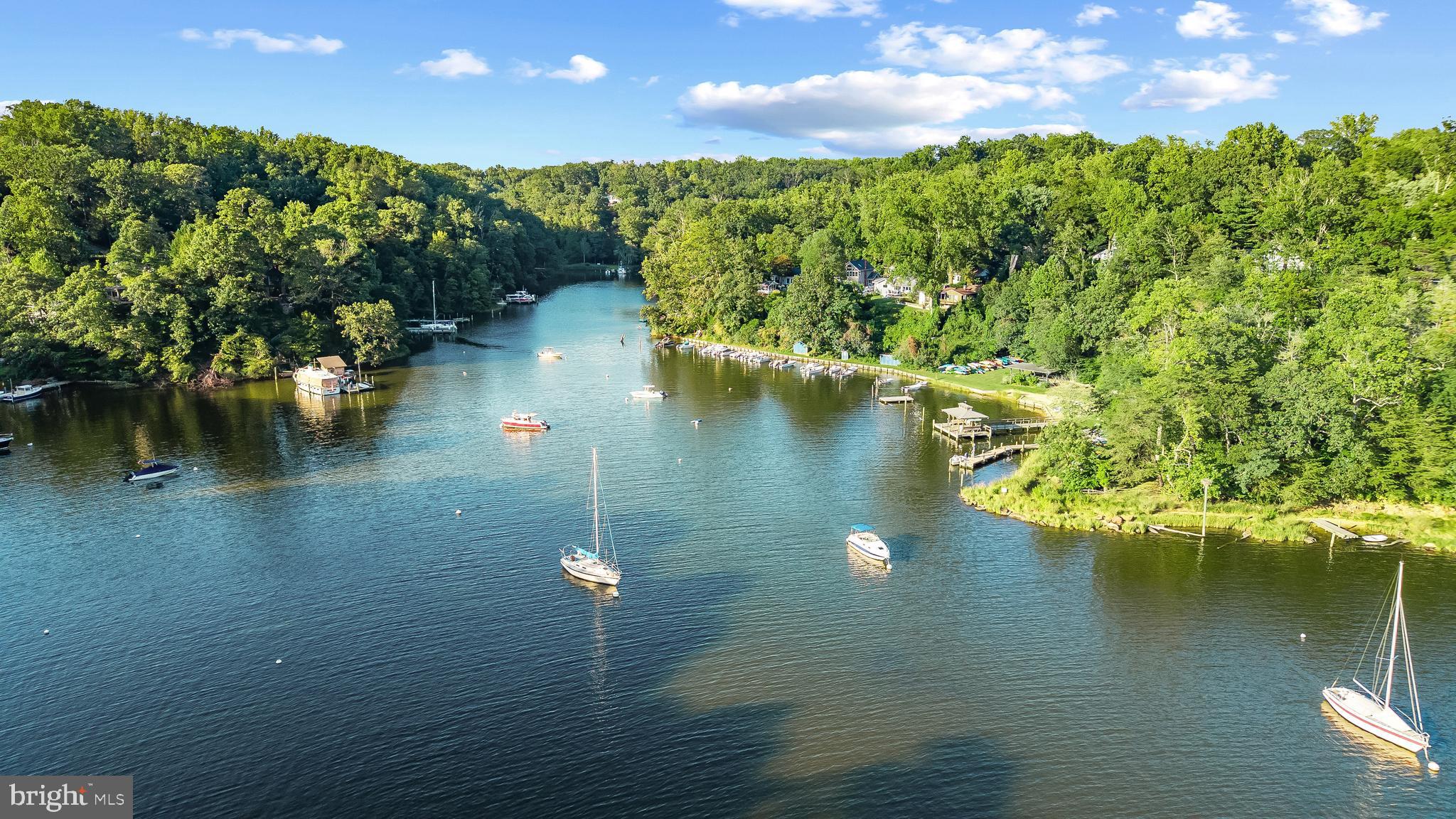 1428 Ravine Way Arnold, MD 21012 - Photo 31 of 43 a view of a lake from a yard