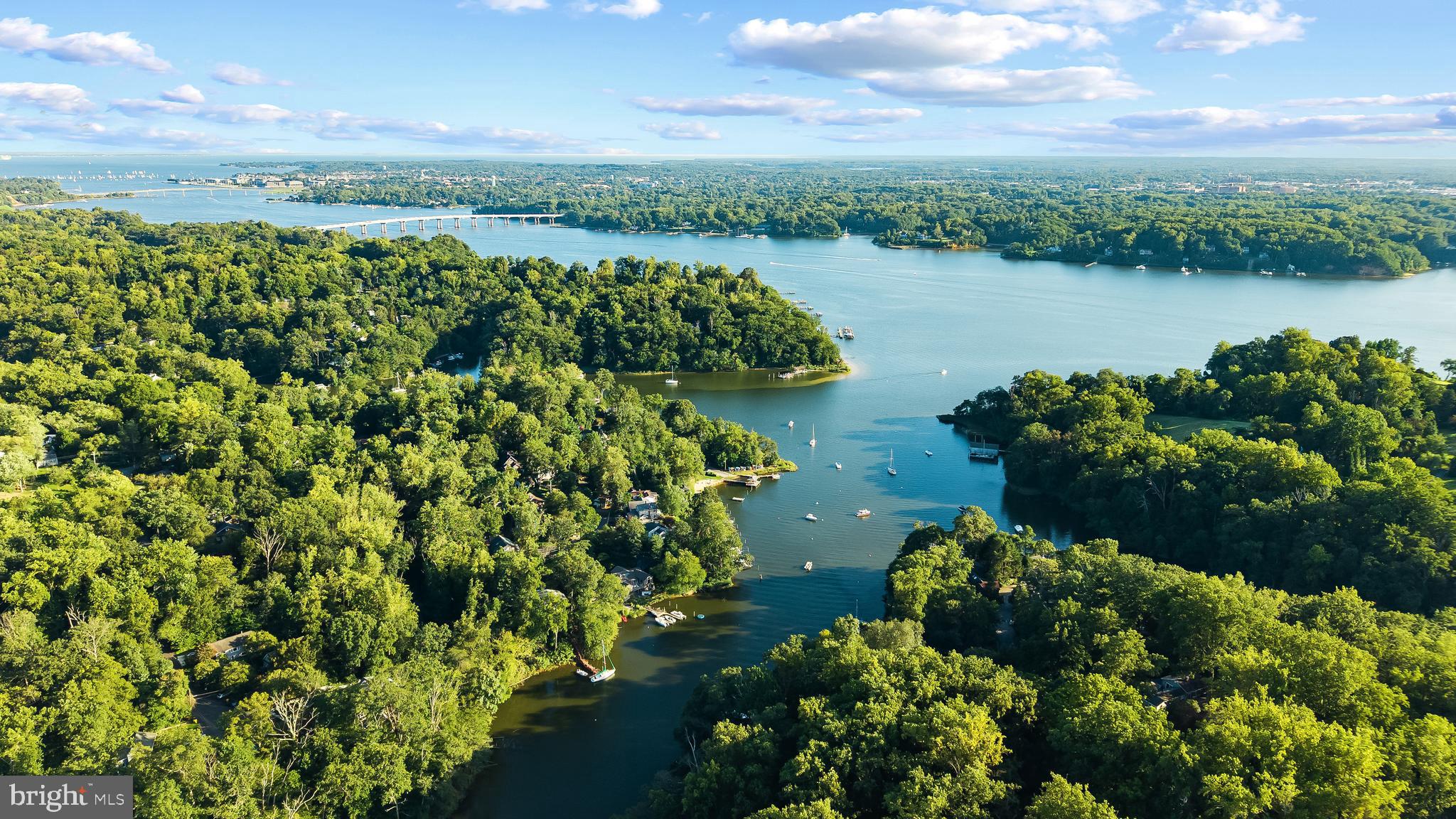 1428 Ravine Way Arnold, MD 21012 - Photo 34 of 43 a view of a lake with a mountain