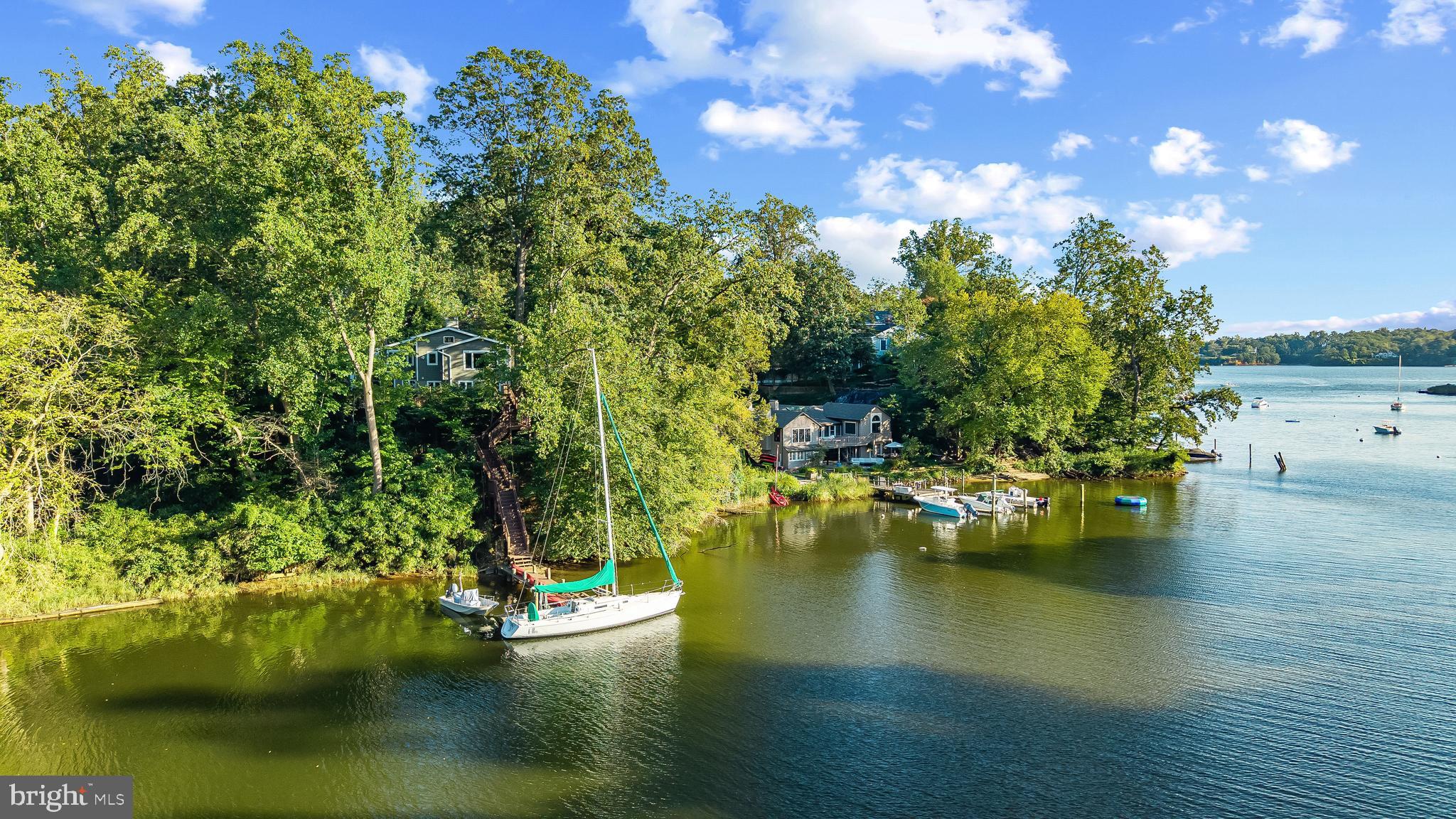 1428 Ravine Way Arnold, MD 21012 - Photo 42 of 43 a view of a lake with houses