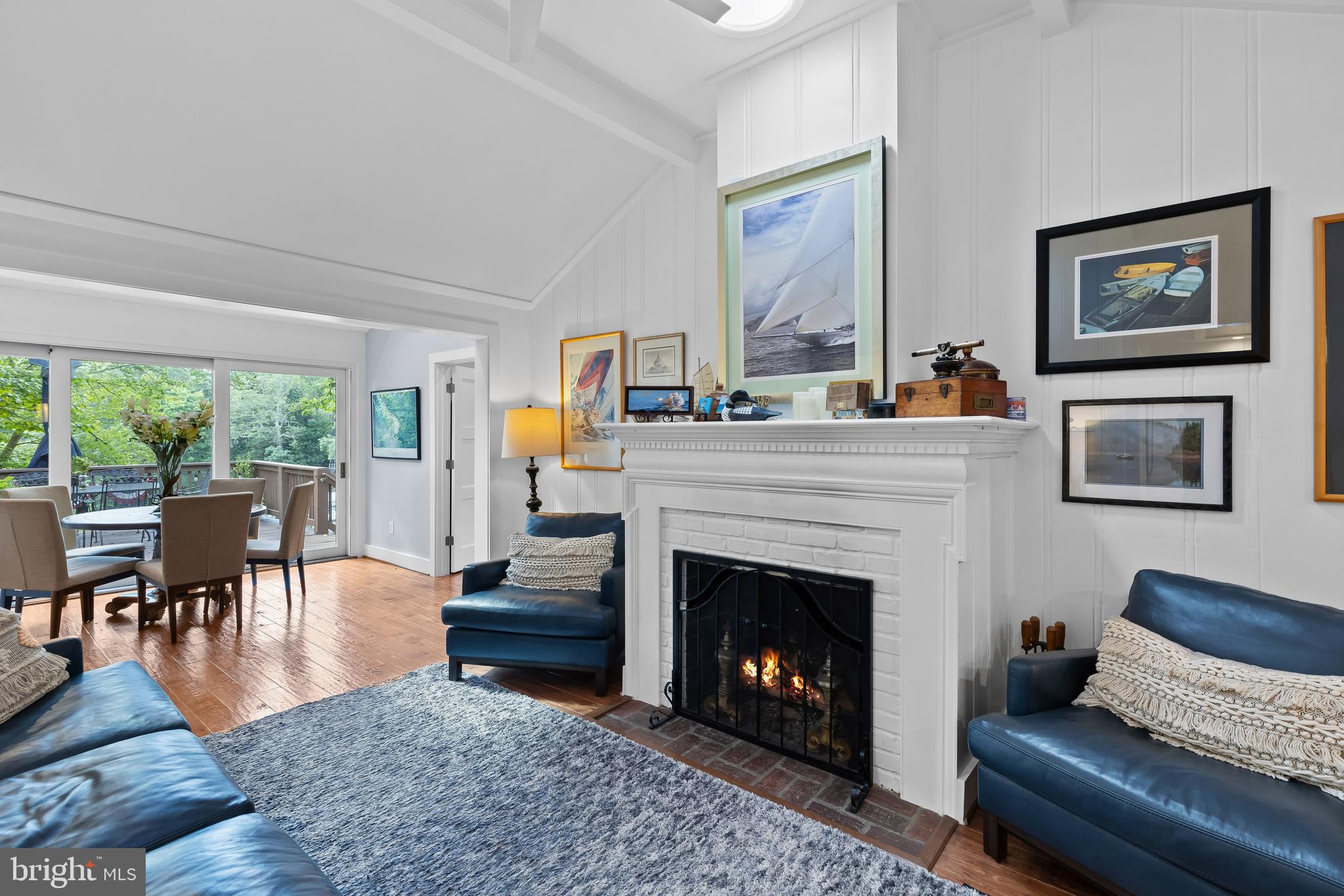 1428 Ravine Way Arnold, MD 21012 - Photo 9 of 43 a living room with furniture and a fireplace