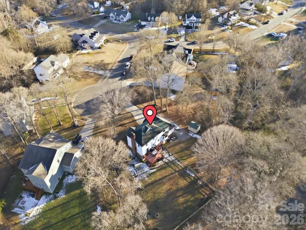 a bird view of location