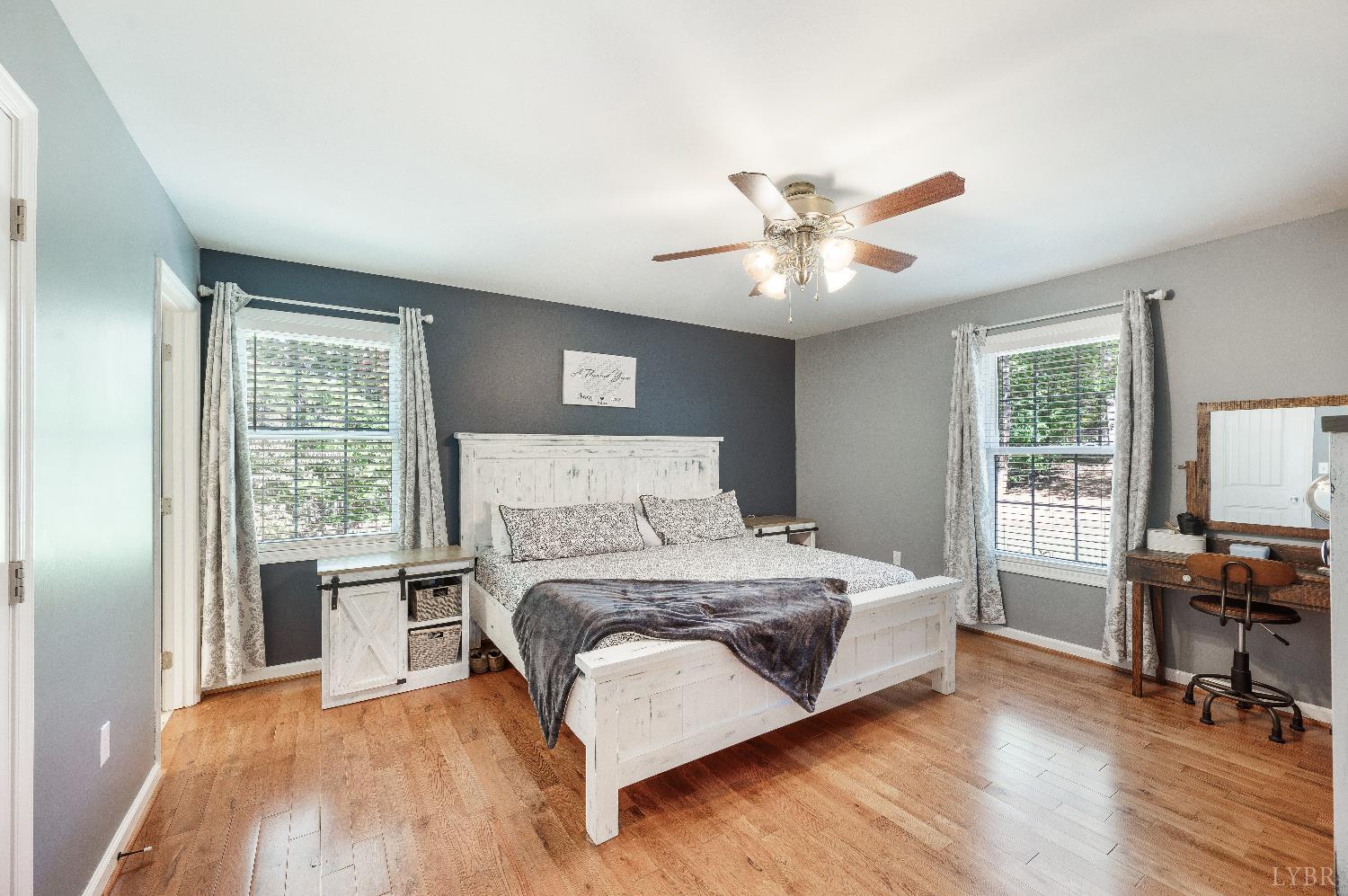 405 Marston Street Spout Spring, VA 24593 - Photo 14 of 58 a bedroom with a bed and a window