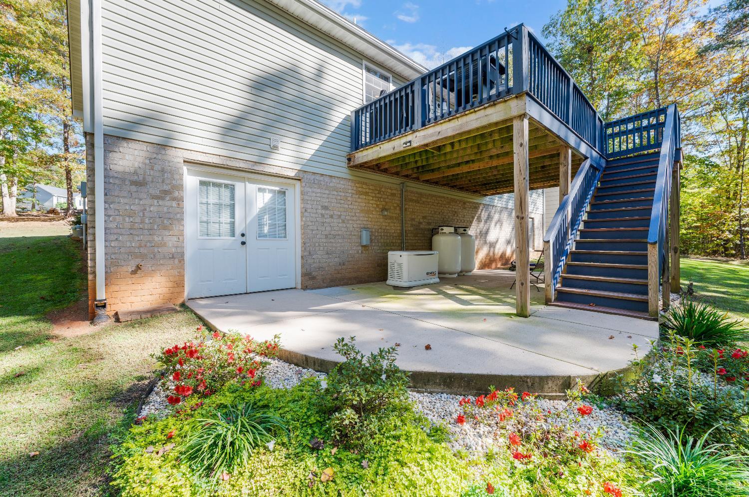 405 Marston Street Spout Spring, VA 24593 - Photo 35 of 58 a view of a backyard with a garden