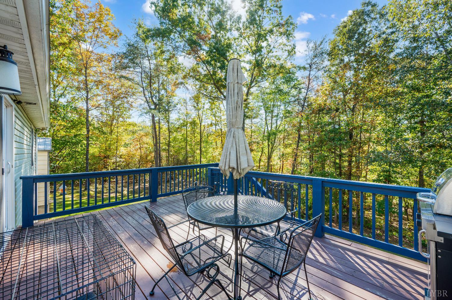 405 Marston Street Spout Spring, VA 24593 - Photo 38 of 58 a view of a balcony with chairs