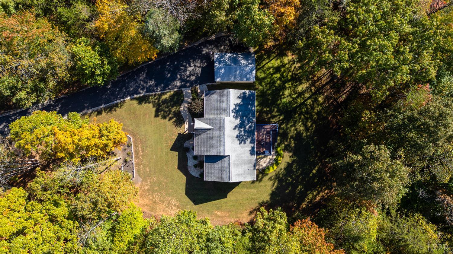 405 Marston Street Spout Spring, VA 24593 - Photo 50 of 58 a bird view of house with yard
