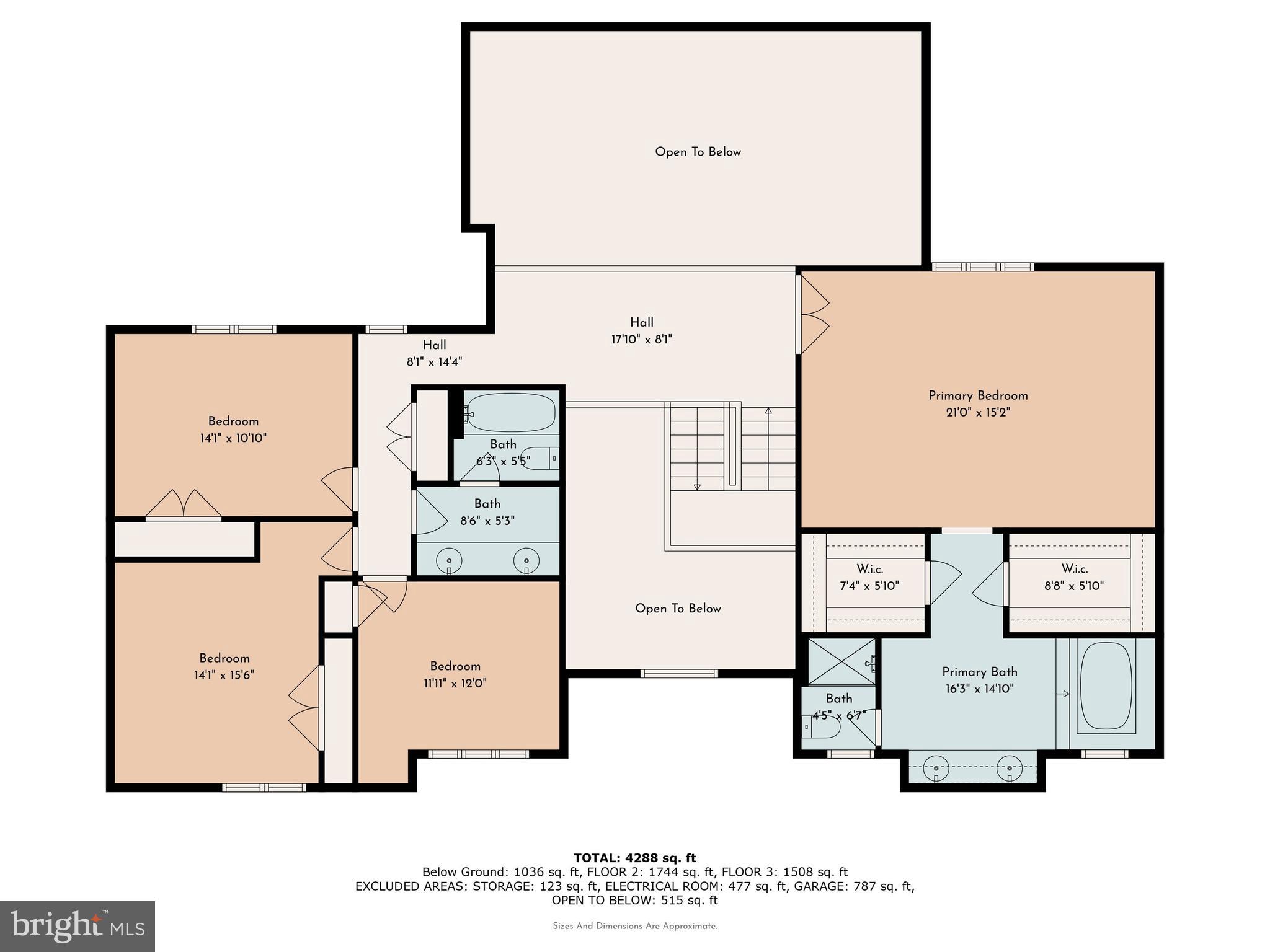 1000 Stonebridge Road Lower Gwynedd, PA 19002 - Photo 65 of 67 Floor Plan 2nd Floor