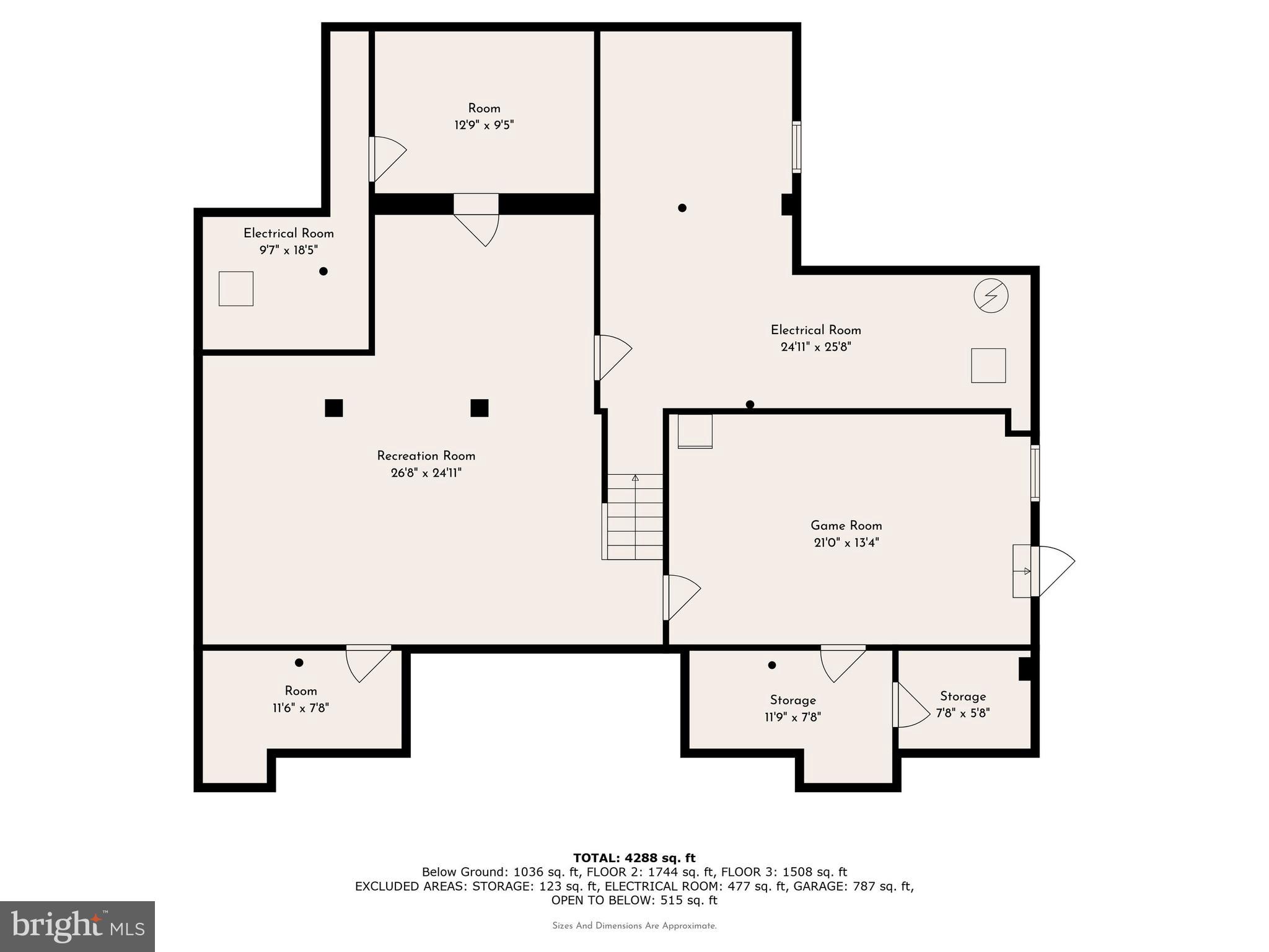 1000 Stonebridge Road Lower Gwynedd, PA 19002 - Photo 66 of 67 Floor Plan Basement