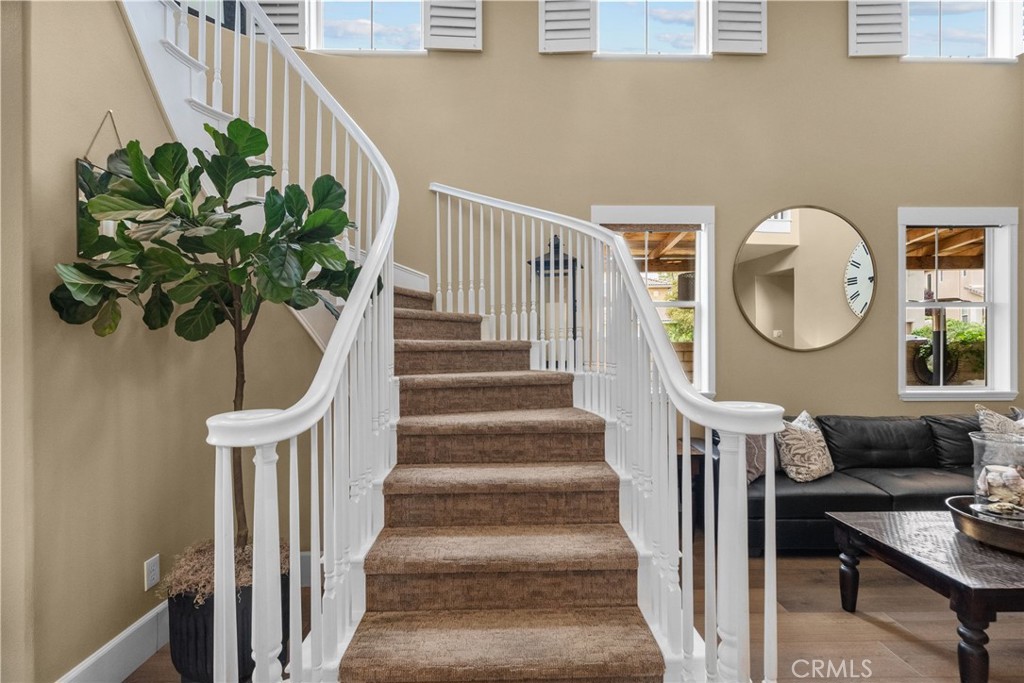 19969 Via Joyce Drive Saugus, CA 91350 - Photo 32 of 66 a view of entryway and hall with wooden floor