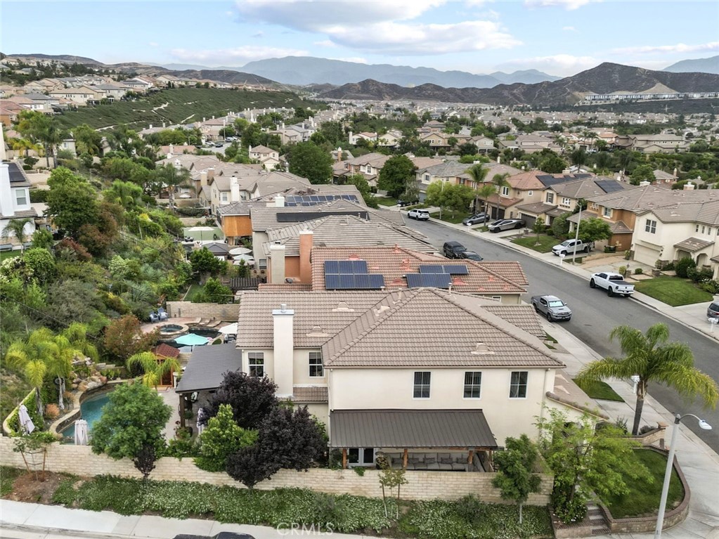 19969 Via Joyce Drive Saugus, CA 91350 - Photo 5 of 66 an aerial view of residential houses with a city view