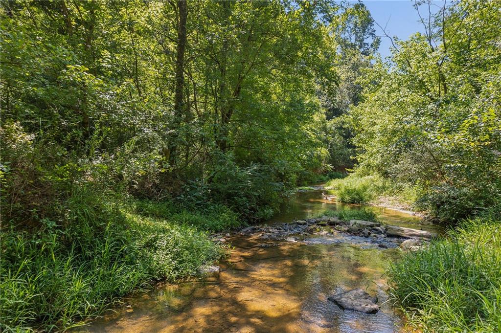 6675 Millwood Road Gainesville, GA 30506 - Photo 12 of 13 a view of a lake with large trees